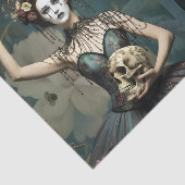 Decoupage/Ephemera Sheet Vitnage Gothic Style Seidenpapier (Ausschnitt)