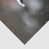 Decoupage Exotic Red Christmas Bird Seidenpapier (Ausschnitt)