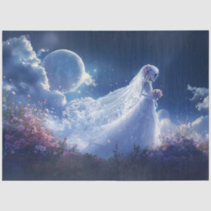 Decoupage Fantastische Skeleton Dreamy Wedding Seidenpapier
