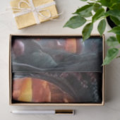 Decoupage Fantasy Girl Enchanted Mushroom Forest Seidenpapier (Geschenk)