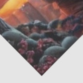 Decoupage Fantasy Girl Enchanted Mushroom Forest Seidenpapier (Ausschnitt)