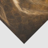 Decoupage Fantasy White Rabbit Timekeeper Art Seidenpapier (Ausschnitt)