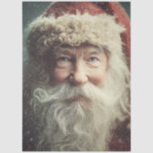 Decoupage Festive Christmas Santa Claus Seidenpapier (Vorderseite)