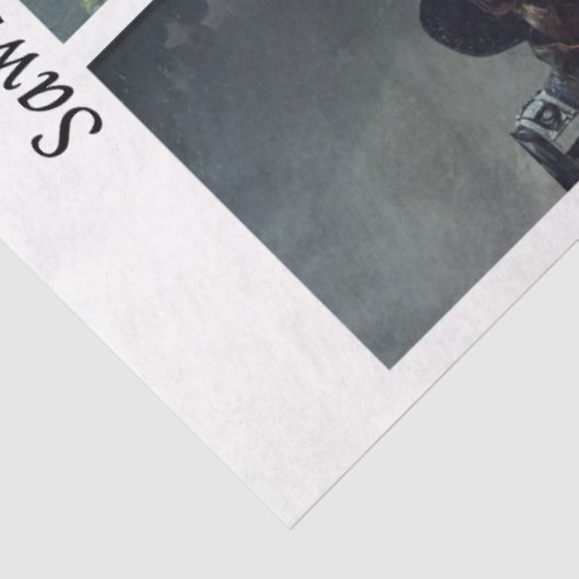 Decoupage Firefighter Tribute Handsaws Seidenpapier (Ausschnitt)