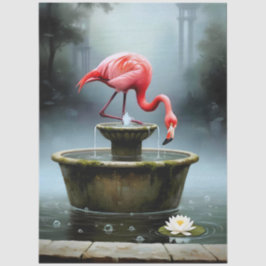 Decoupage Flamingo Collection Seidenpapier