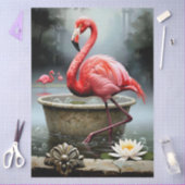 Decoupage Flamingo Collection Seidenpapier (Basteln)
