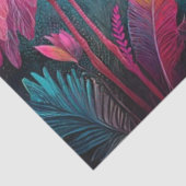 Decoupage Flamingo Heather Fireflies Love Story  Seidenpapier (Ausschnitt)