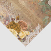 Decoupage Floral Botanic Vintag Seidenpapier (Ausschnitt)