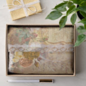 Decoupage Floral Botanic Vintag Seidenpapier (Geschenk)