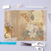 Decoupage Floral Botanic Vintag Seidenpapier (Handwerk)