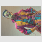 Decoupage Fonze Monster Glow UP HOT & Spuk Seidenpapier (Vorderseite)