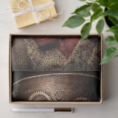 Decoupage French Canadian Steampunk Fox KOBI Seidenpapier (Geschenk)