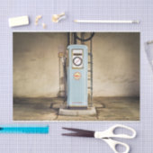 Decoupage Gas Pump Seidenpapier (Handwerk)