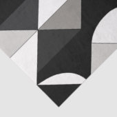 Decoupage Geometric Diamonds Semicircles Abstract  Seidenpapier (Ausschnitt)