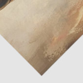 Decoupage German Shepard Posing Portrait Seidenpapier (Ausschnitt)