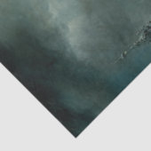 Decoupage Ghost Light Hollow Fog Bedeckte Burg Seidenpapier (Ausschnitt)