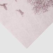 Decoupage Ghost vergewaltigt in rosa Spitzen Hallo Seidenpapier (Ausschnitt)