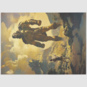 Decoupage Giant Goliath & David Seidenpapier (Vorderseite)