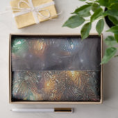 Decoupage Golden Retriever Weihnachtsbeleuchtung Seidenpapier (Geschenk)