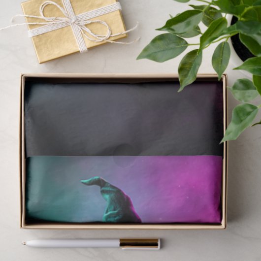 Decoupage Good Hexe in Thunder & Grace ummantelt Seidenpapier (Geschenk)