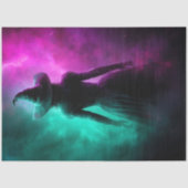 Decoupage Good Hexe in Thunder & Grace ummantelt Seidenpapier (Vorderseite)