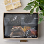 Decoupage Gorilla Fashion Runway Bold Farben Seidenpapier (Geschenk)