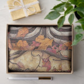 Decoupage Gothic African Skeleton Wedding Seidenpapier (Geschenk)