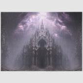 Decoupage Gothic Kathedrale Cavern Dracula Seidenpapier (Vorderseite)