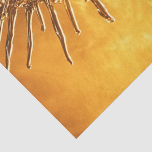 Decoupage gothic Metallic Skull Spikes Abbildung Seidenpapier (Ausschnitt)