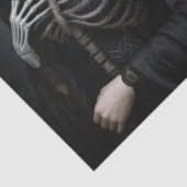 Decoupage Gothic Rose Queen – Dark Romantic Art  Seidenpapier (Ausschnitt)