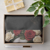 Decoupage Gothic Rose Queen – Dark Romantic Art  Seidenpapier (Geschenk)