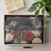 Decoupage Gothic Rose Queen – Dark Romantic Art  Seidenpapier (Geschenk)