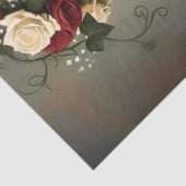 Decoupage Gothic Rose Queen – Dark Romantic Art  Seidenpapier (Ausschnitt)