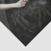 Decoupage Gothic Rose Queen – Dark Romantic Art  Seidenpapier (Ausschnitt)