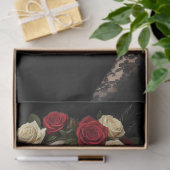 Decoupage Gothic Rose Queen – Dark Romantic Art  Seidenpapier (Geschenk)