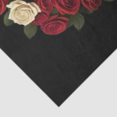 Decoupage Gothic Rose Queen – Dark Romantic Art  Seidenpapier (Ausschnitt)