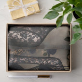 Decoupage Gothic Rose Queen – Dark Romantic Art  Seidenpapier (Geschenk)