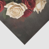 Decoupage Gothic Rose Queen – Dark Romantic Art Seidenpapier (Ausschnitt)