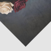 Decoupage Gothic Rose Queen – Dark Romantic Art  Seidenpapier (Ausschnitt)