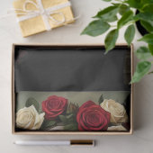 Decoupage Gothic Rose Queen – Dark Romantic Art  Seidenpapier (Geschenk)