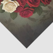 Decoupage Gothic Rose Queen – Dark Romantic Art  Seidenpapier (Ausschnitt)