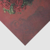 Decoupage Gothic Skeleton Romantic Couple Dance Seidenpapier (Ausschnitt)