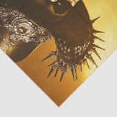 Decoupage Gothic Spiked Cowboy Dark Fantasy Seidenpapier (Detail)