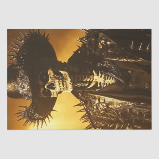 Decoupage Gothic Spiked Cowboy Dark Fantasy Seidenpapier (Vorderseite)