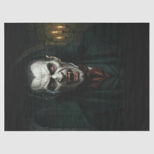 Decoupage Gothic Vampire Art Seidenpapier (Vorderseite)