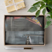 Decoupage Graffiti Shark Seidenpapier (Geschenk)