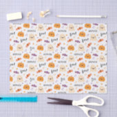 Decoupage Halloween Ghost Pumpkin Seidenpapier (Handwerk)