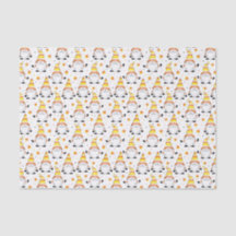 Decoupage Halloween Gnome Candy Corn