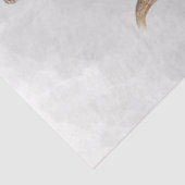 Decoupage Halloween Highland Cow Boo-Zeichen Seidenpapier (Ausschnitt)