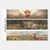 Decoupage Handsaw Design, Cow, Truck, Sunflower Geschenkpapier Set (Vorderseite)